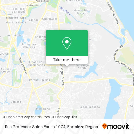 Rua Professor Solon Farias 1074 map