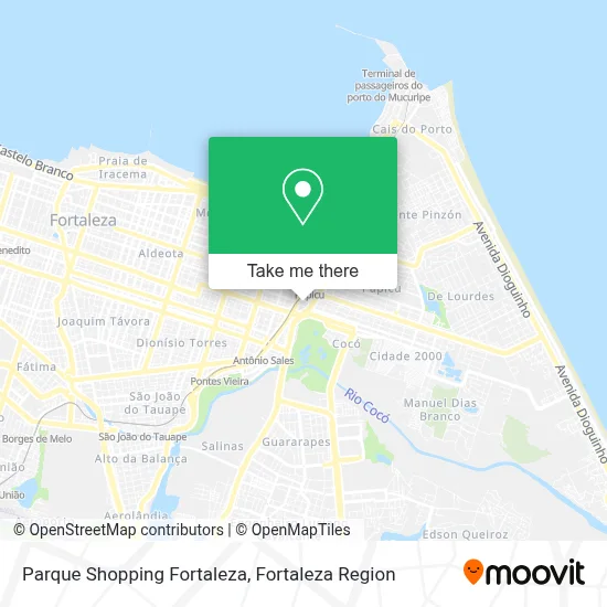 Parque Shopping Fortaleza map