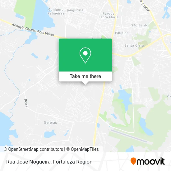 Rua Jose Nogueira map
