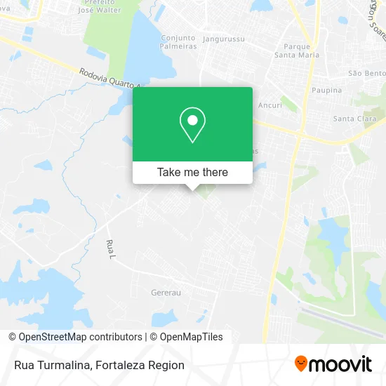 Rua Turmalina map