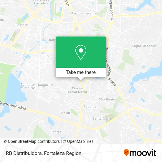 RB Distribuidora map
