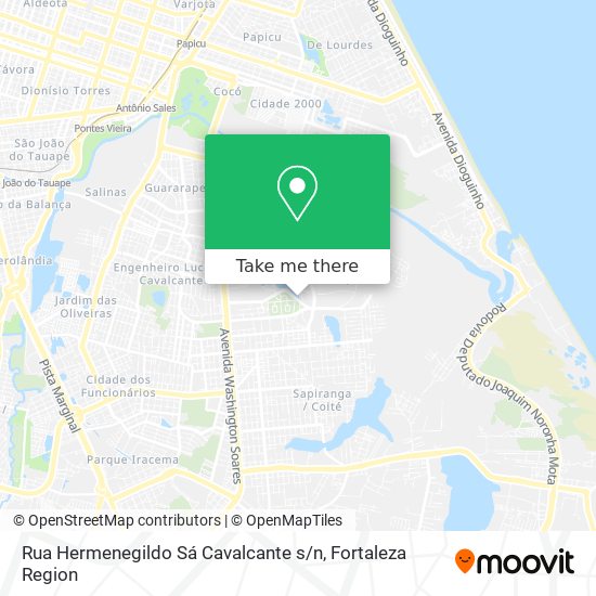 Rua Hermenegildo Sá Cavalcante s / n map
