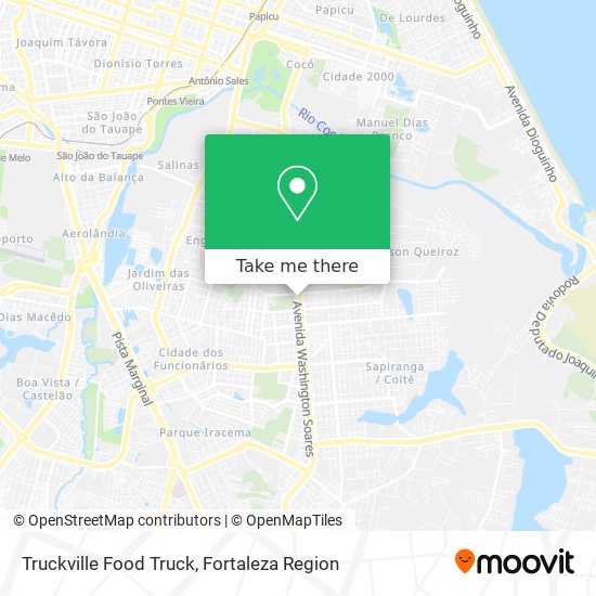 Truckville Food Truck map