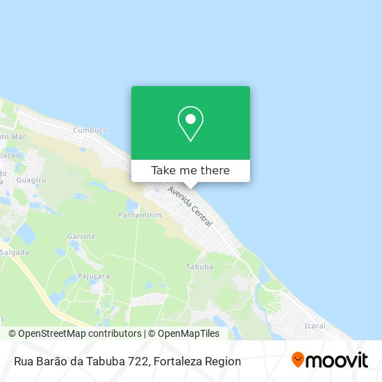 Rua Barão da Tabuba 722 map