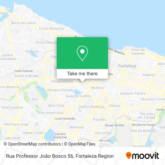Rua Professor João Bosco 56 map