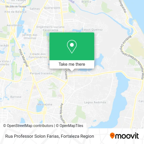 Rua Professor Solon Farias map