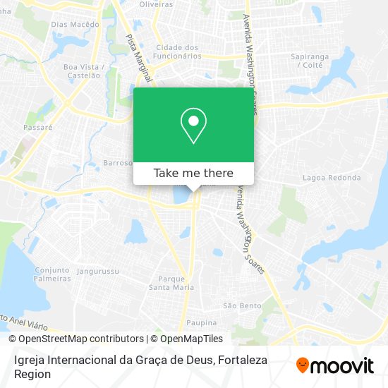 Igreja Internacional da Graça de Deus map