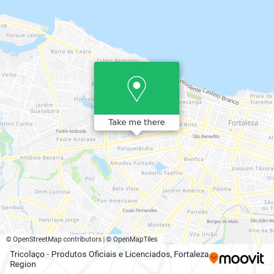 Tricolaço - Produtos Oficiais e Licenciados map