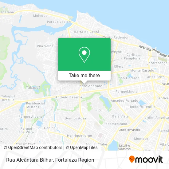 Rua Alcântara Bilhar map