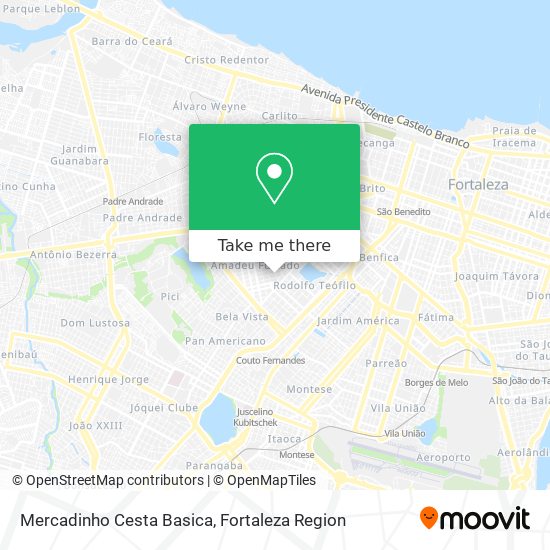 Mercadinho Cesta Basica map