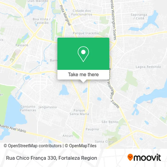 Rua Chico França 330 map