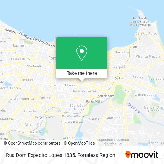Rua Dom Expedito Lopes 1835 map