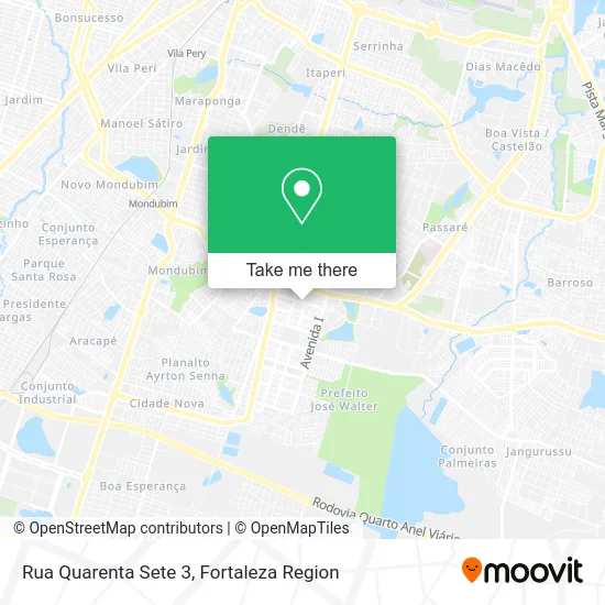 Rua Quarenta Sete 3 map