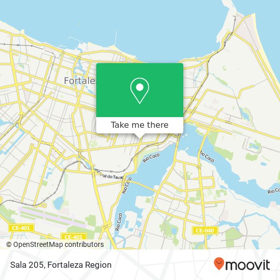 Sala 205 map