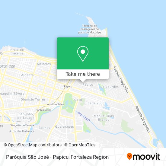 Paróquia São  José - Papicu map