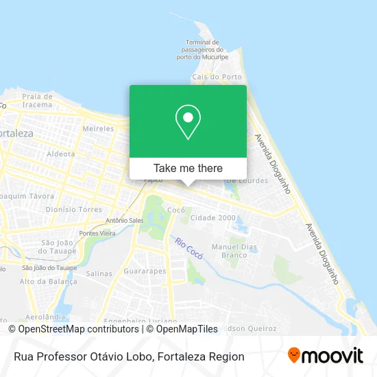 Rua Professor Otávio Lobo map
