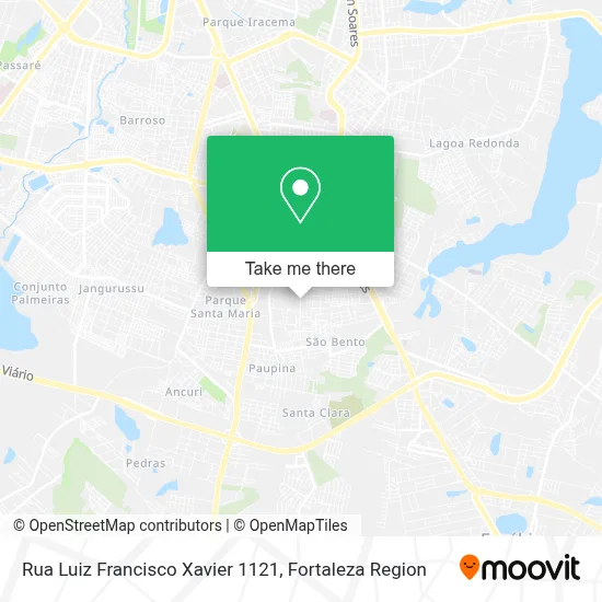 Rua Luiz Francisco Xavier 1121 map