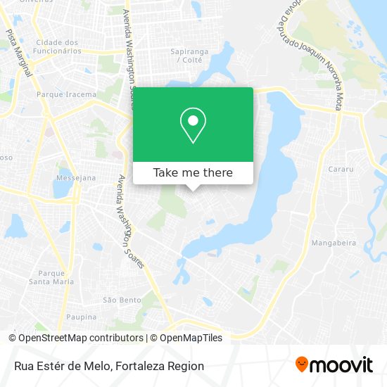 Rua Estér de Melo map