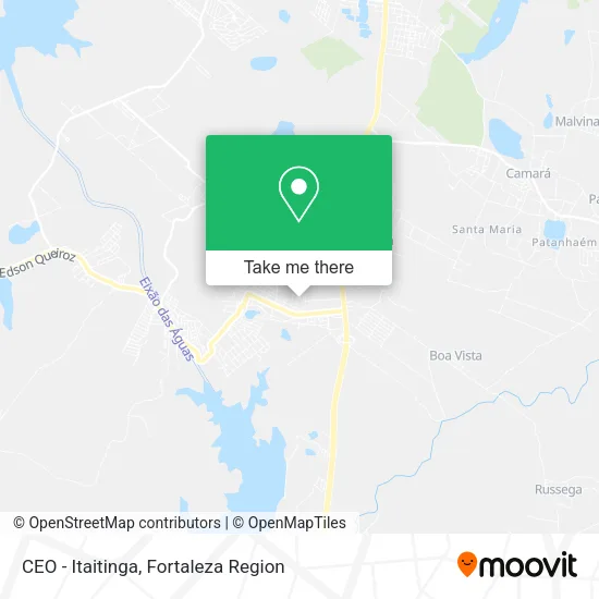 CEO - Itaitinga map