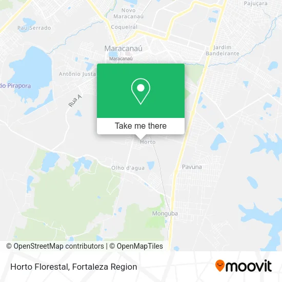 Horto Florestal map