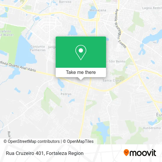 Rua Cruzeiro 401 map