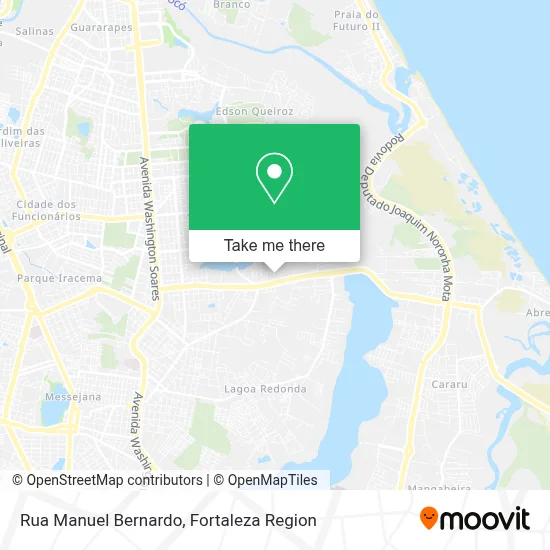 Rua Manuel Bernardo map