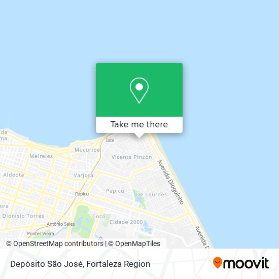 Depósito São José map