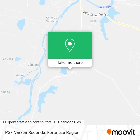 PSF Várzea Redonda map