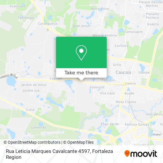 Rua Leticia Marques Cavalcante 4597 map