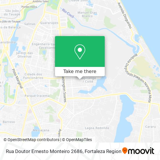 Mapa Rua Doutor Ernesto Monteiro 2686