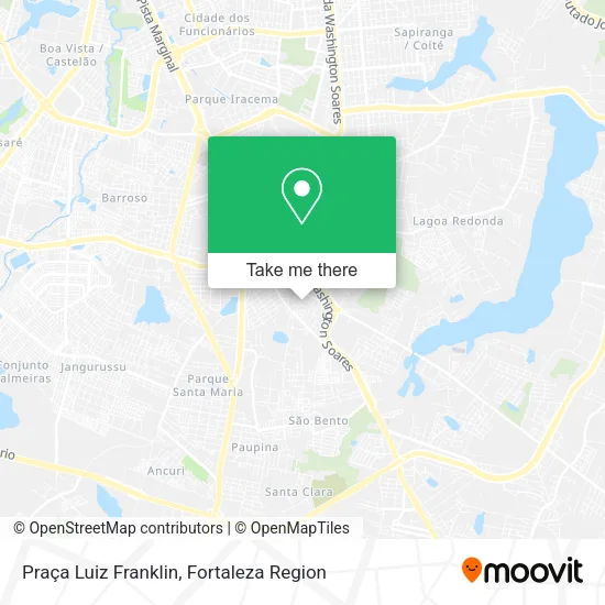 Praça Luiz Franklin map
