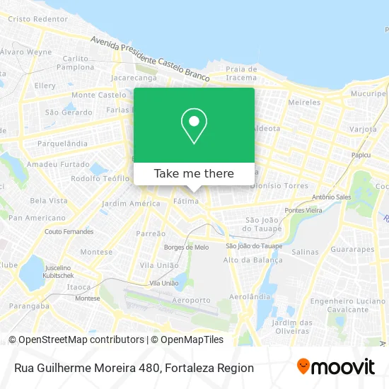 Rua Guilherme Moreira 480 map