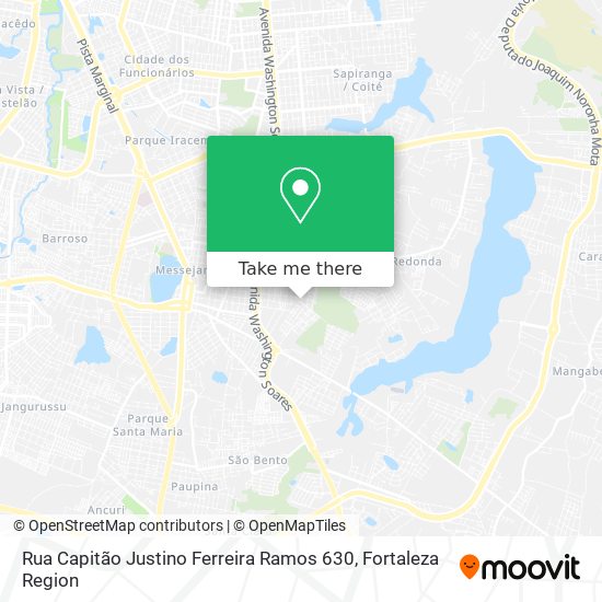 Rua Capitão Justino Ferreira Ramos 630 map