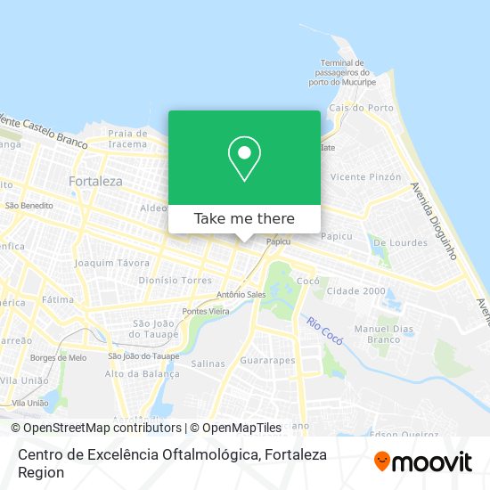 Centro de Excelência Oftalmológica map