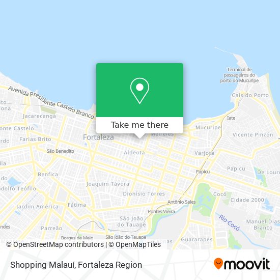 Mapa Shopping Malauí