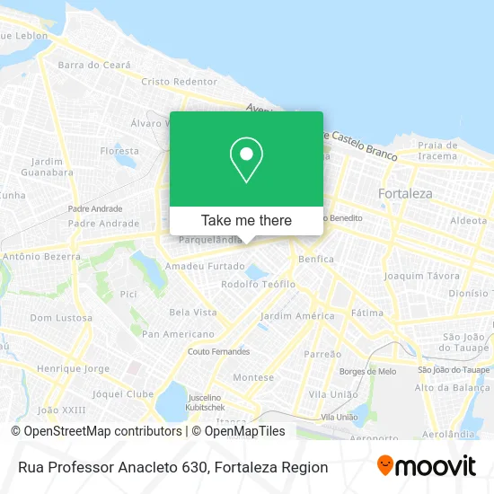 Rua Professor Anacleto 630 map