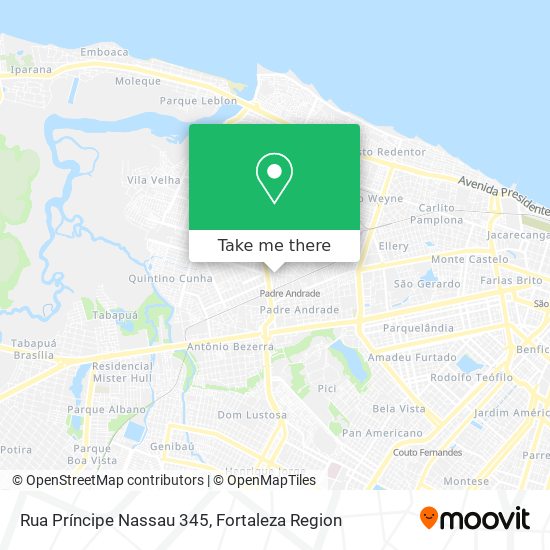 Rua Príncipe Nassau 345 map