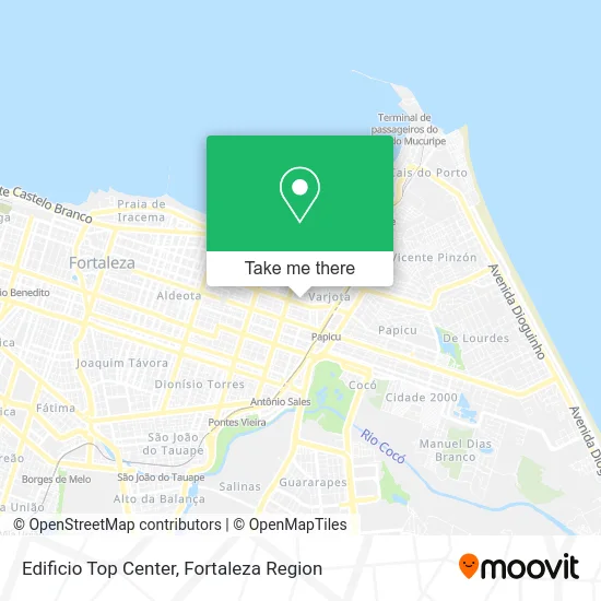 Edificio Top Center map