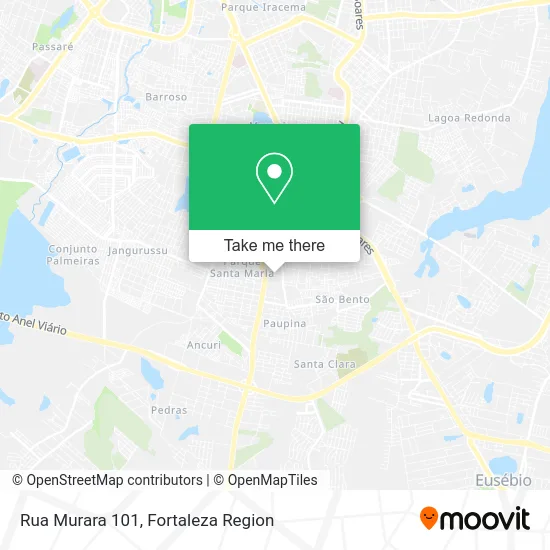 Rua Murara 101 map
