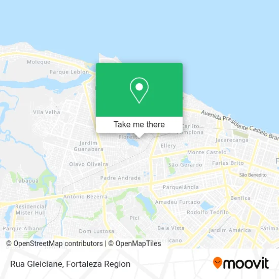 Rua Gleiciane map