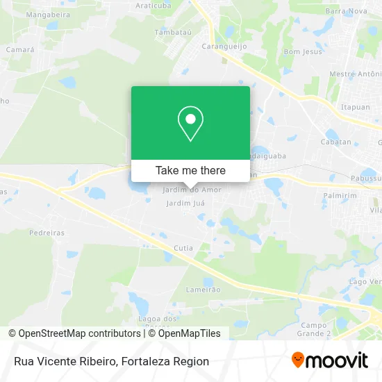 Rua Vicente Ribeiro map