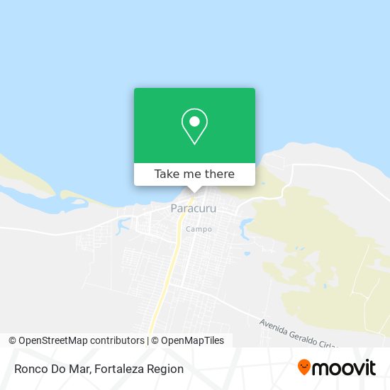 Ronco Do Mar map