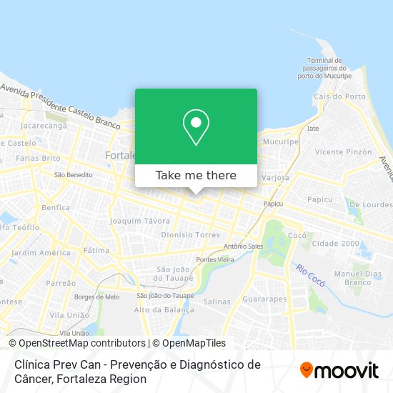 Clínica Prev Can - Prevenção e Diagnóstico de Câncer map