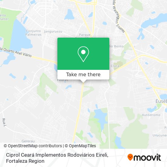 Ciprol Ceará Implementos Rodoviários Eireli map