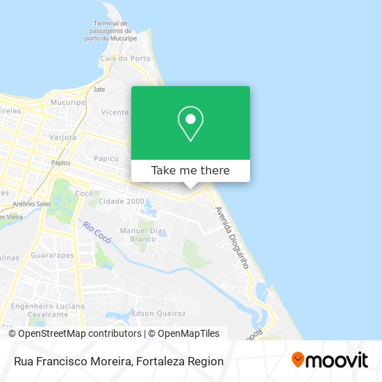 Rua Francisco Moreira map