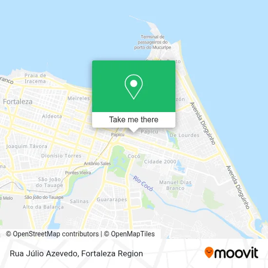 Rua Júlio Azevedo map