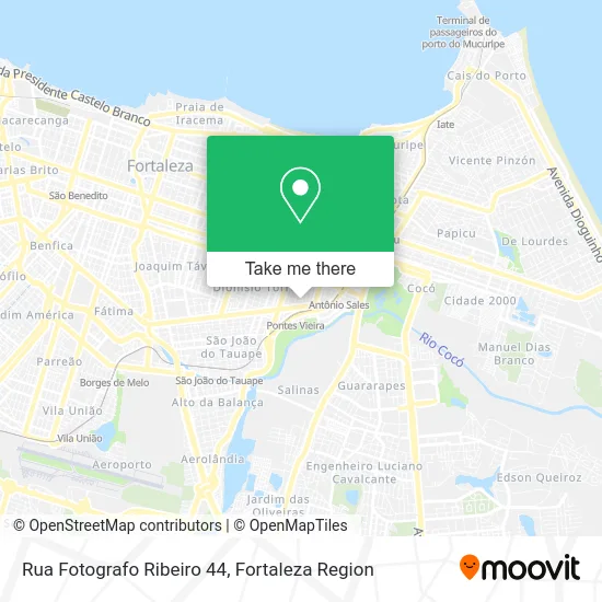 Rua Fotografo Ribeiro 44 map