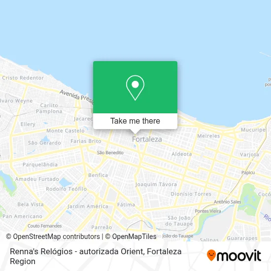 Renna's Relógios - autorizada Orient map