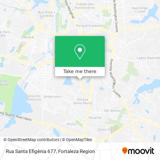 Rua Santa Efigênia 677 map