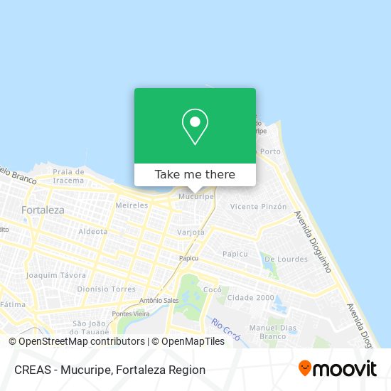 CREAS - Mucuripe map